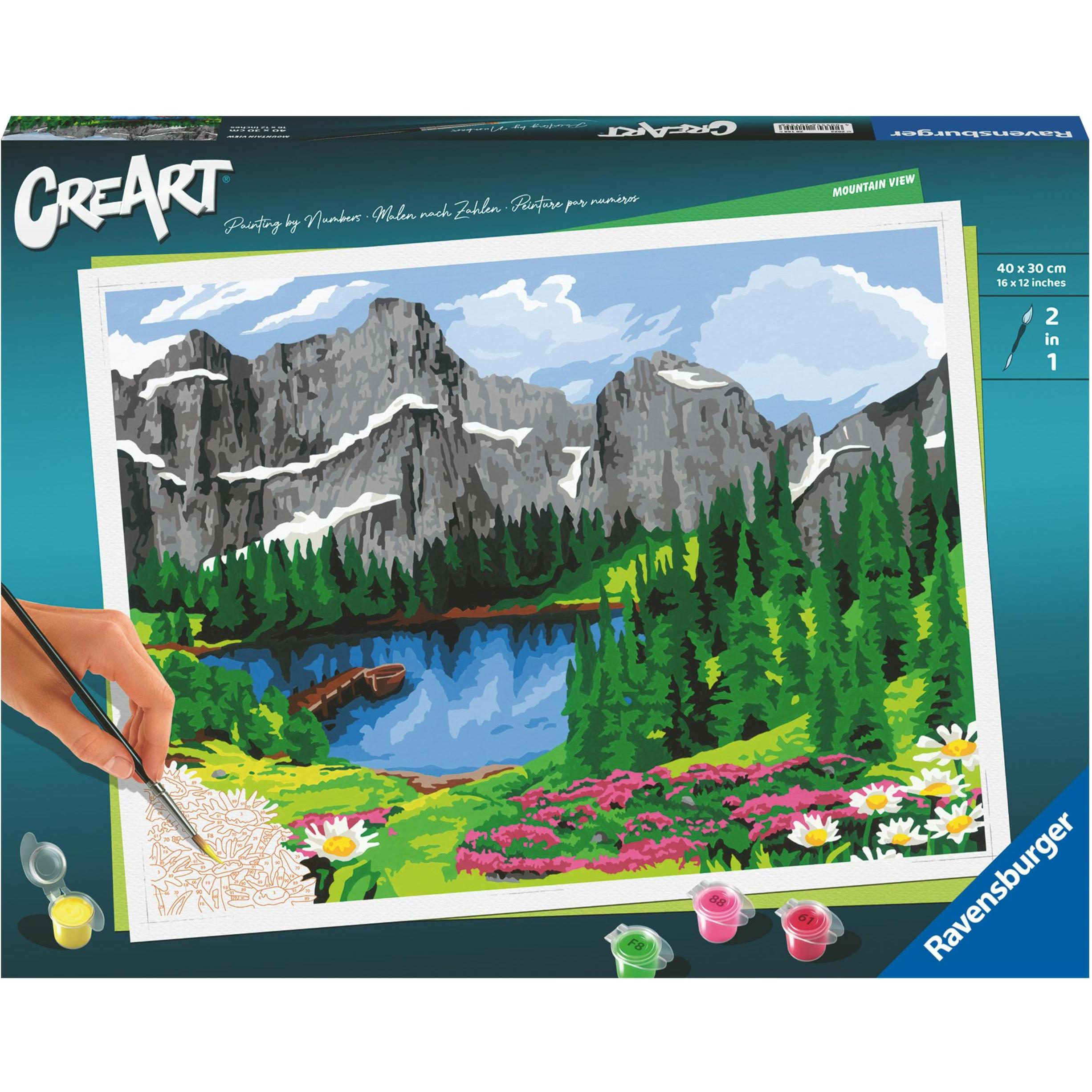 Ravensburger CreArt Mountain View