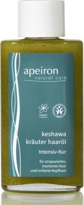 Actual product image Apeiron Keshawa herbal hair oil (100 ml)