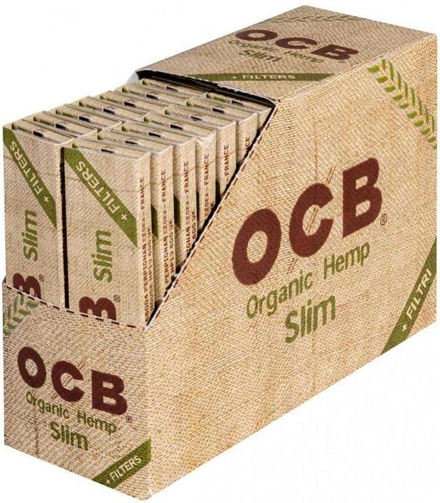 Produktbild OCB Organic Hemp Bio Slim Papers + Filter Display