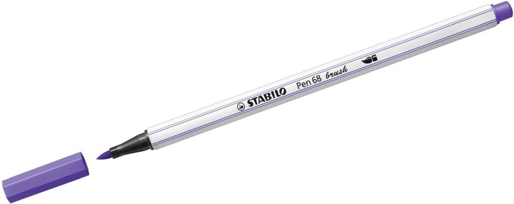 Actual product image STABILO Pen 68 brush Premium felt-tip pen (Violet, 1 x)