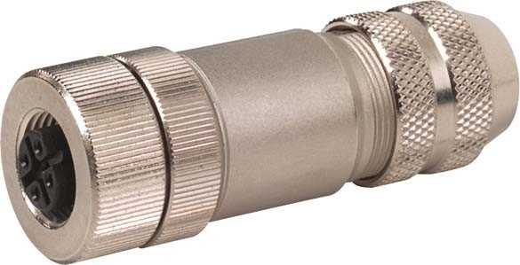 Image du produit Murr Elektronik MURRELEK 7000-14025-0000000 M12 Bu. ger. B-cod. blindé auto. Sc 700014025000000