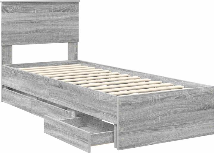 Actual product image vidaXL Moderner Bettrahmen (75 x 190 cm)