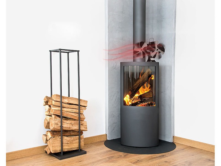 Image du produit Carlo Milano Double ventilateur de poêle sans électricité