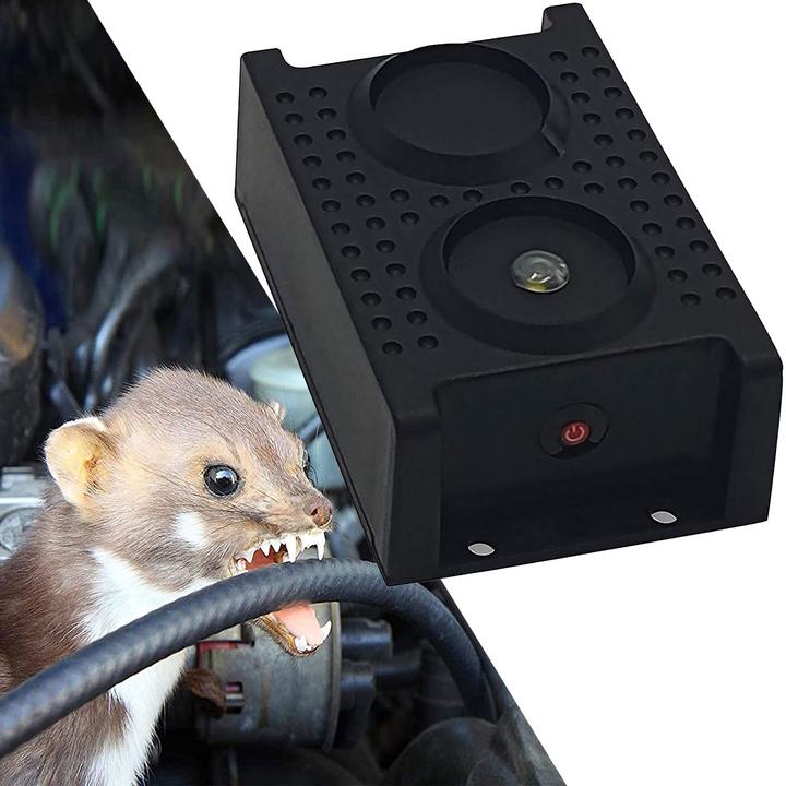 Isotronic LED Mardervertreiber, Ratten-MÃ¤usefrei, mit Blitzlicht