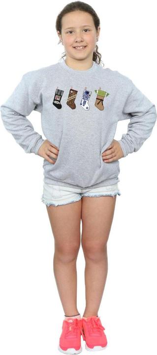 Produktbild Star Wars Christmas Stockings Sweatshirt Mädchen (152, 158)