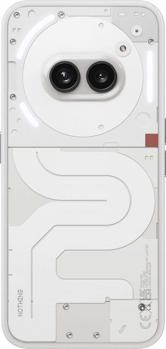 Produktbild Nothing Phone (2a) (128 GB, Weiss, 6.70", Dual SIM, 50 Mpx, 5G)