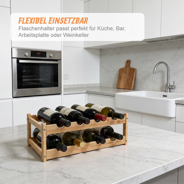 Immagine prodotto Relaxdays Porta vino (45 x 23.50 x 16.50 cm)