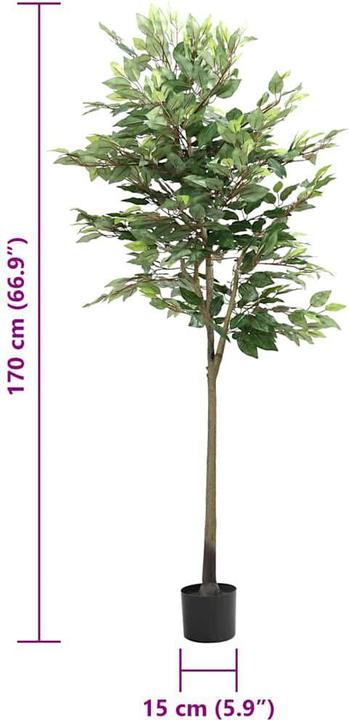 Immagine prodotto vidaXL künstlicher Ficusbaum (170 cm)