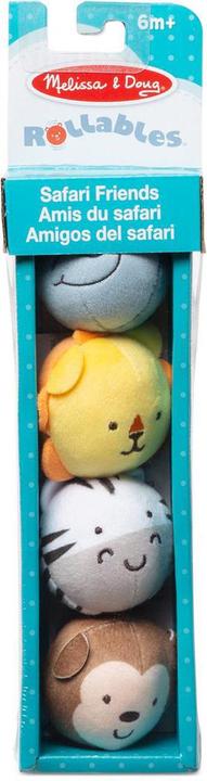 Productafbeelding Melissa & Doug Baby Rollables Safari Vrienden