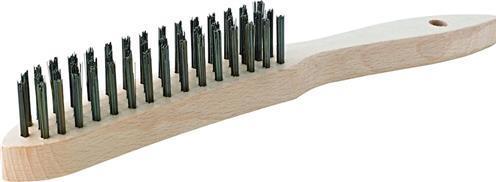 Actual product image BRW Steel wire hand brush