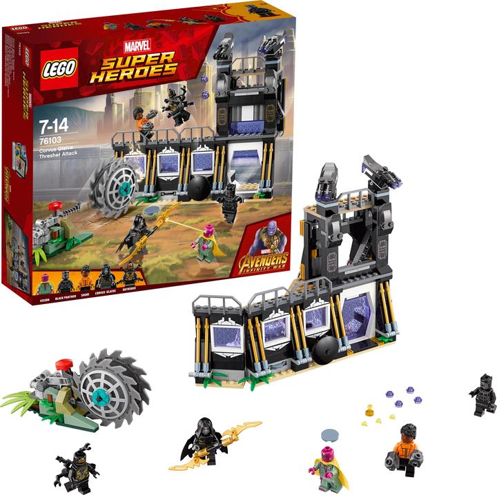 Image du produit LEGO Attaque de Corvus Glaive (76103, LEGO Marvel)