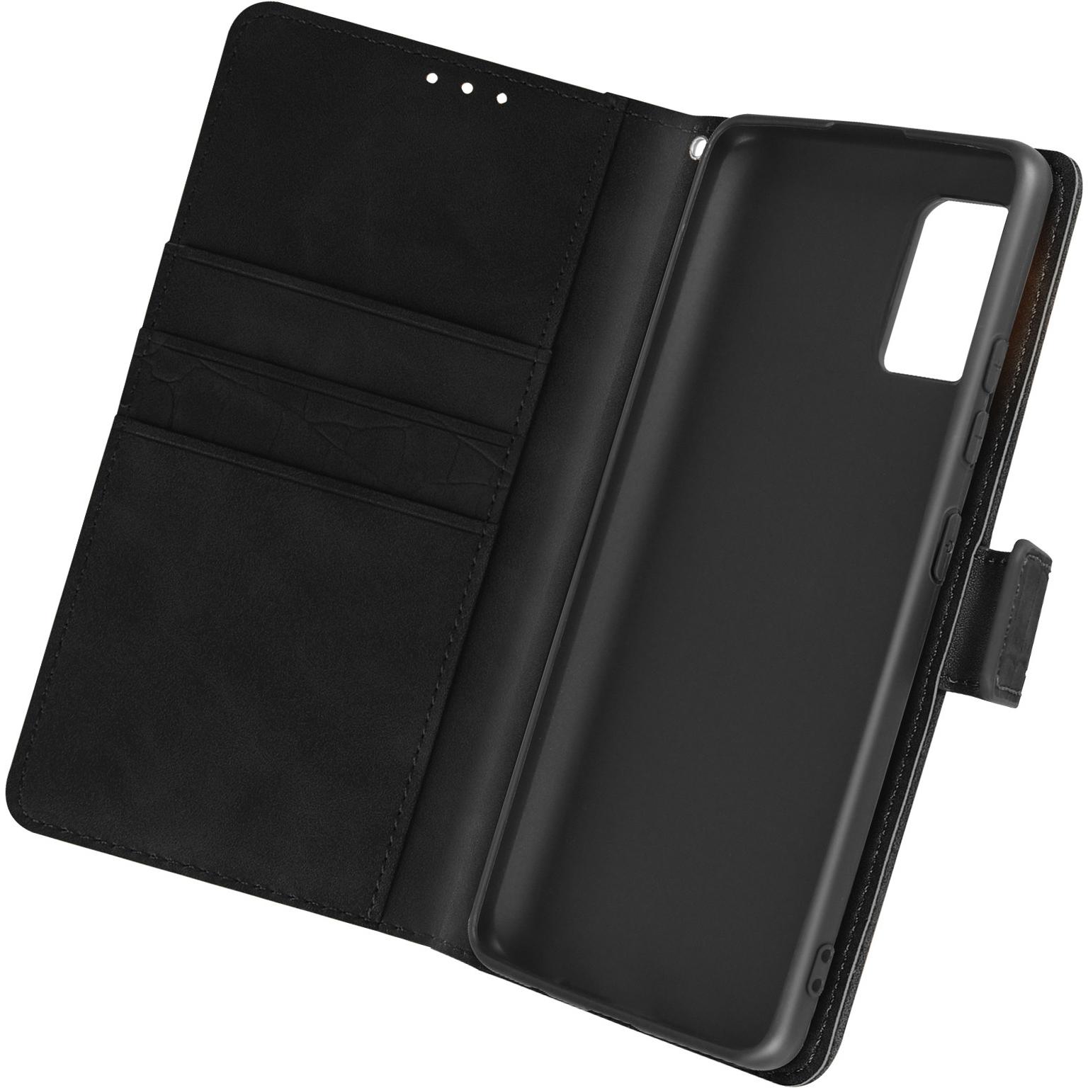 Avizar Croco Series (Samsung Galaxy A51), Smartphone Hülle, Schwarz