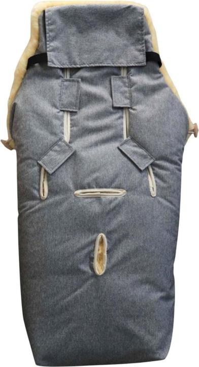 Image du produit Kaiser Baby Kaiser Lammfell Fusssack Dublas 2.0, light grey melange