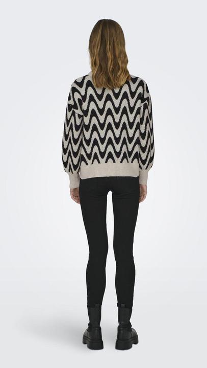 Produktbild Only Gemusterter Strickpullover (M)