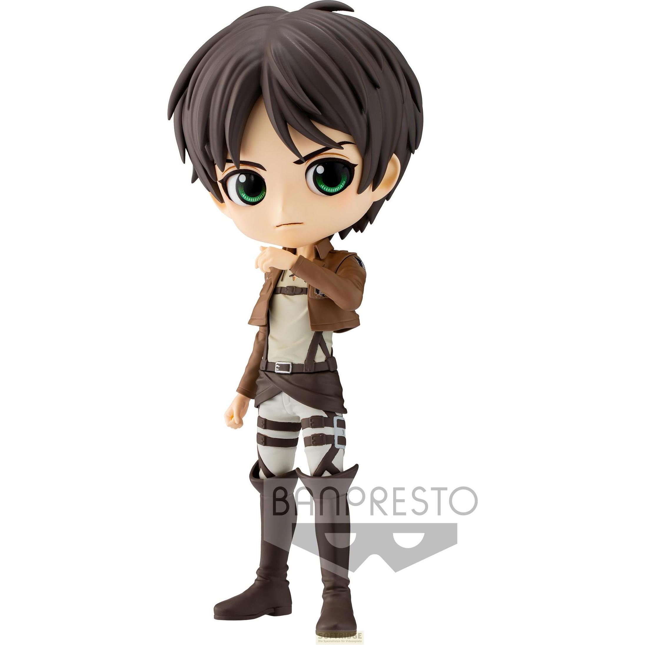 Banpresto Attack on Titan Q Posket Eren Yeager (B) 14cm