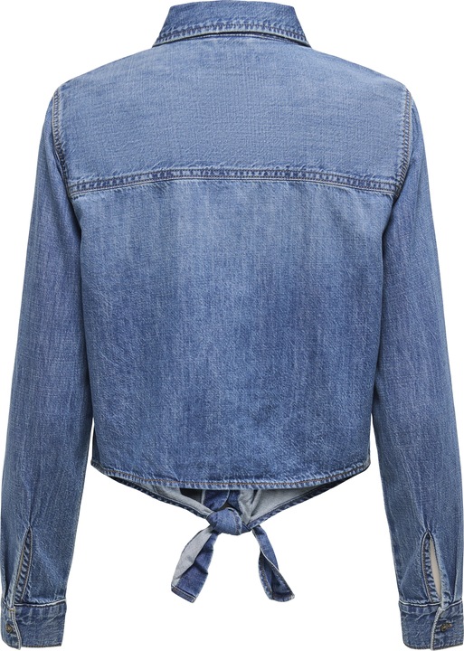 Image du produit Only Onlsevigny Lecey Ls Knot Dnm Shirt Akm (S)
