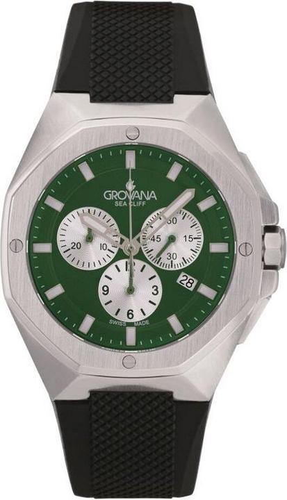 Immagine prodotto Grovana Collezione Sea Cliff Chrono - Montre Quartz, prodotto in Svizzera (Fatto in Svizzera)