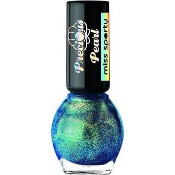 Thumbnail - Miss Sporty, Nagellack, Miss Sports - Precious Pearl Varnish For Stump 050 7Ml (Turquoise Sand Pearls, Farblack)