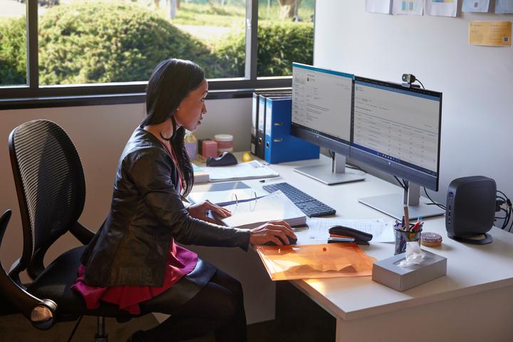 Produktbild HP t550 Thin Client - USFF - Celeron J6412 - 8GB RAM - 32GB Flash - ThinPro (Intel Celeron J6412, 4 GB, Intel UHD Graphics)