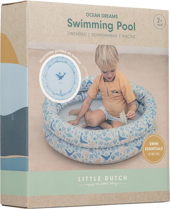 Image du produit Little Dutch Piscine Ocean Dreams Bleu 80 cm