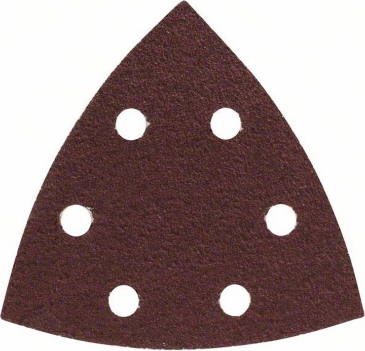Produktbild Bosch Zubehör Schleifblatt-Set für Deltaschleifer, 93 mm, 60, 6 Löcher, 25er-Pack (60)