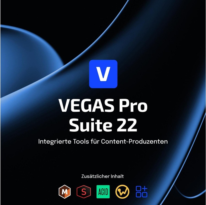 Actual product image Magix VEGAS Pro Suite 22 Download Code (1 User, 1 Devices/Users, unlimited)