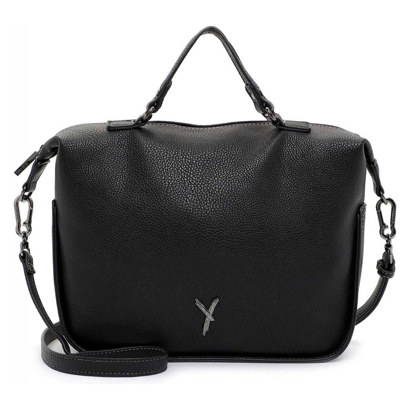 Suri Frey, Damen, Handtasche, Bowlingbag Gitty, Schwarz