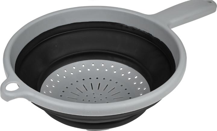 Actual product image Benson Home Colander foldable round with handle black (22 cm)