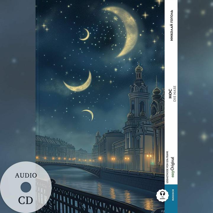 Produktbild Nos / Die Nase (Buch + Audio-CD) - Frank-Lesemethode - Kommentierte zweisprachige Ausgabe Russi (Russisch, Deutsch, Nikolai Wassiljewitsch Gogol, Manuel Rommel, Ilya Frank, EasyOriginal Verlag, 2024)