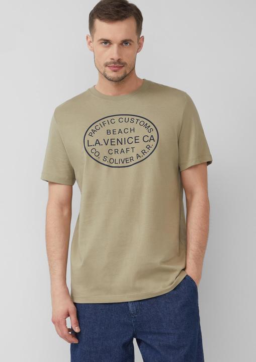 Image du produit S.Oliver T-Shirt T-Shirt mit Crew Neck und Frontprint (3XL)