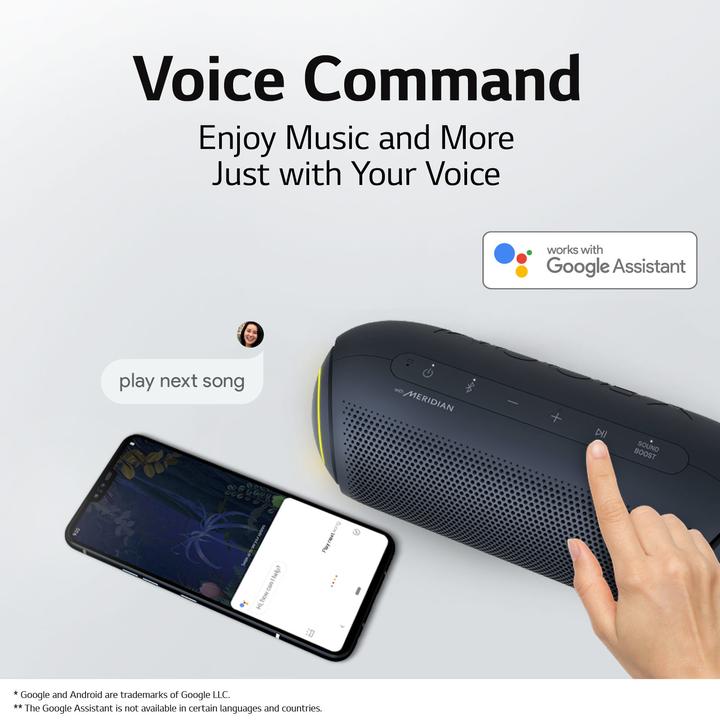 Actual product image LG XBOOM Go PL5 (18 h, Rechargeable battery operated)