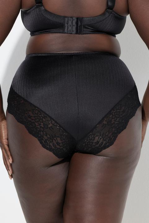 Immagine prodotto Ulla Popken Maxi slip con raso e retro in pizzo (46, 48)