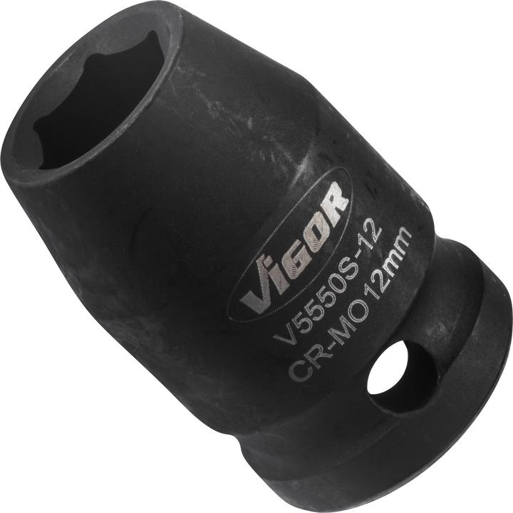 Productafbeelding Vigor Dopsleutel kort 1/2" SW 12 (12 mm)