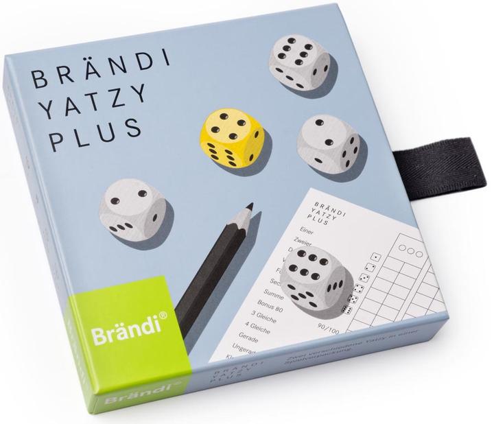 Brändi Yatzy Plus (Deutsch, Englisch, Französisch, 2 - 4 Spieler)