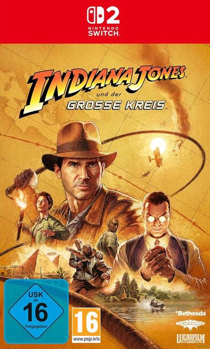 Produktbild Bethesda Indiana Jones und der grosse Kreis (Switch 2, DE, FR)