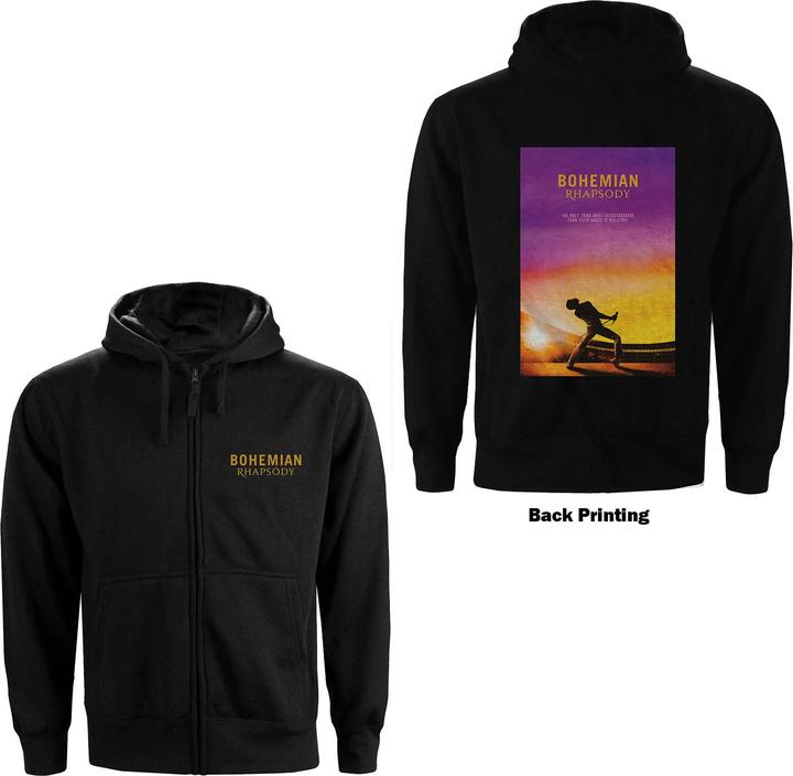 Produktbild Queen Bohemian Rhapsody Movie Poster (Zipper-Hoodie) (XL)