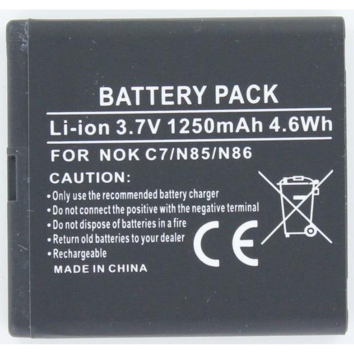 AGI 60536 - Akku - Schwarz - Lithium-Ion (Li-Ion) - 1200 mAh - 3,7 V - 47 mm, Smartphone Akku
