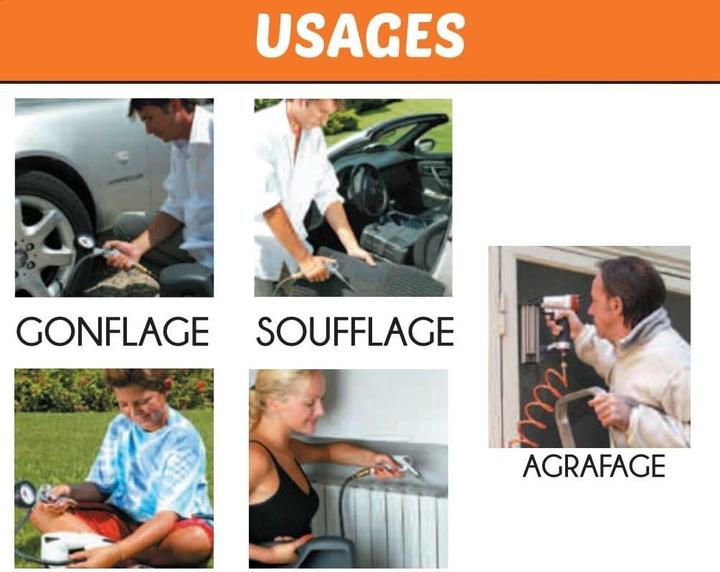 Productafbeelding Nutool Compressor - Olievrij - Miny - 1,5 pk / 8 bar (8 bar)