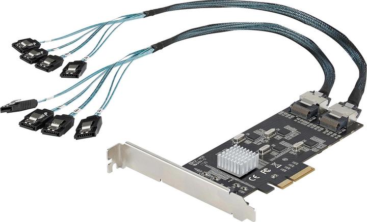 StarTech .com Contrôleur SATA PCIe 8 ports