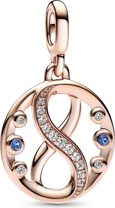 Image du produit Pandora ME Symbole de l'infini Médaillon Charm (Métal, plaqué or rose)