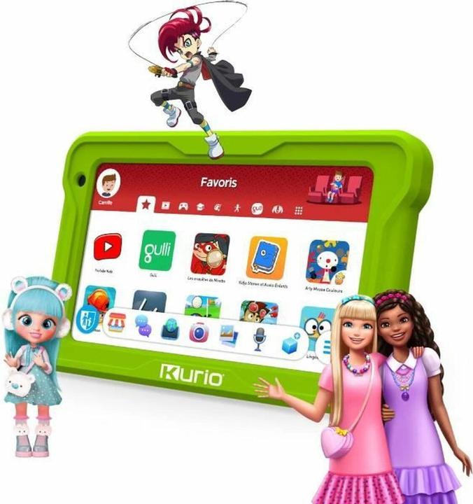 Produktbild Kurio C23112FR DISET Connect 4 (32go) (nur WLAN, 7", 32 GB, Grün)