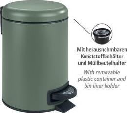 Produktbild Wenko Treteimer Leman (3 l)