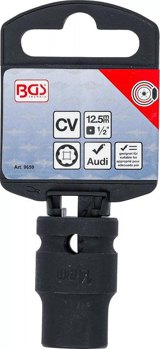 Produktbild BGS Spezial-Steckschlüssel-Einsatz | für Audi Festbremssättel (Hinterradbremse, Bremsset)