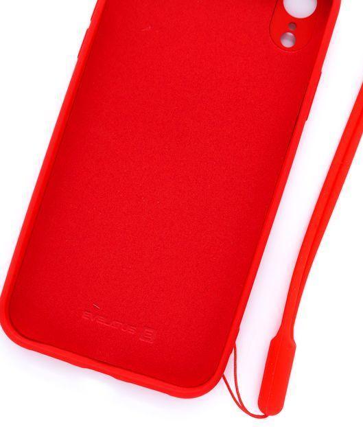 Actual product image Evelatus iPhone XR Soft Touch Silicone Case with Strap (Apple iPhone XR)