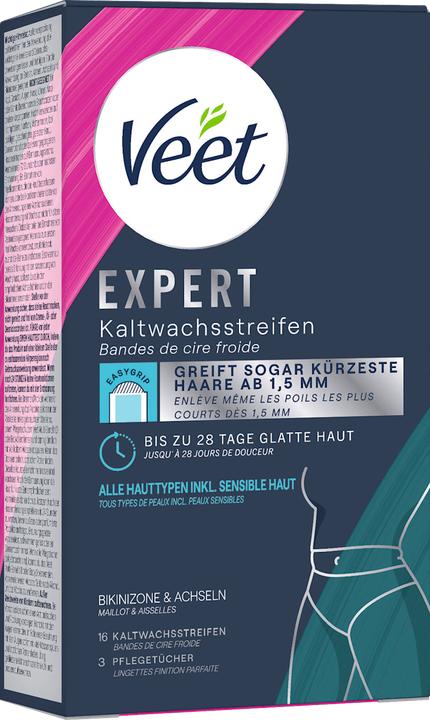 Actual product image Veet Cold wax strips (16x, 28 g)