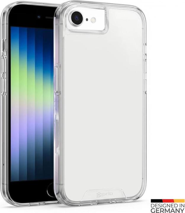 Produktbild prio Protective Case for iPhone SE (2022/2020)/8/7/6 clear (Apple iPhone 6, Apple iPhone 7, Apple iPhone 8, Apple iPhone SE)