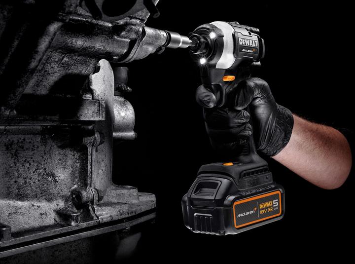 Actual product image DeWalt DCF85MP2T McLaren F1 Team 18V XR impact wrench - 2 x 5Ah