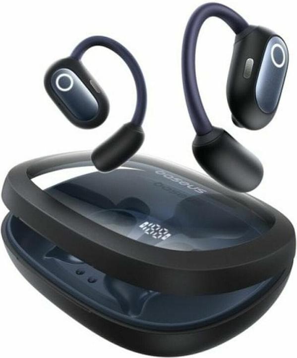 Actual product image Baseus Eli Fit Open- Ear Headset Drahtlose Konnektivität/Musik USB Typ-C Bluetooth Schwarz (7.50 h, Wireless)