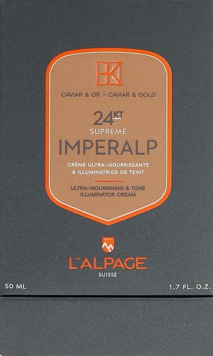 Immagine prodotto L'Alpage Suisse L'ALPAGE Imperalp Crème radiant complexion ultra-nourishing, 50 ml (50 ml, Crema da giorno)