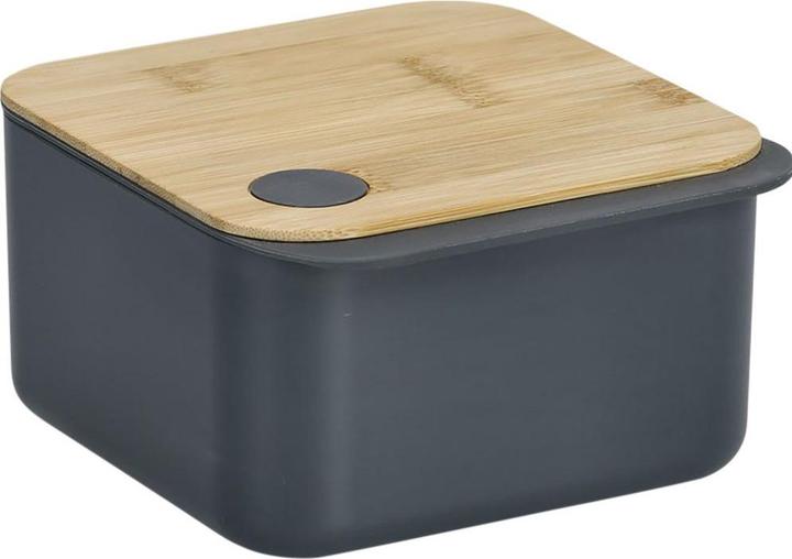 Actual product image Zeller Present Storage container w. bamboo lid, plastic (1.10 l)